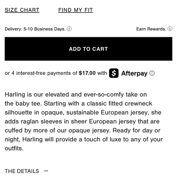 Marcella NYC Harling Sheer Jersey Baby Tee - Picture 3 of 5